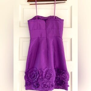 Max and Cleo Purple Party Dress